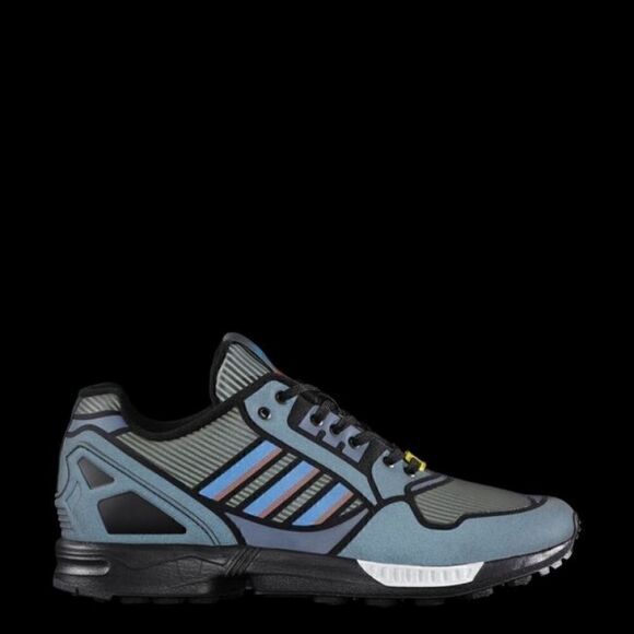 Adidas ZX FLUX Xeno Black Aqua - Picture 9 of 9